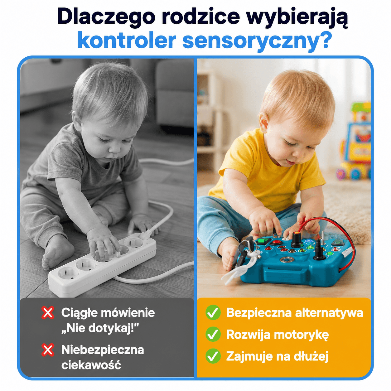 Kontroler sensoryczny TUOLA - 8 fascynujących funkcji!