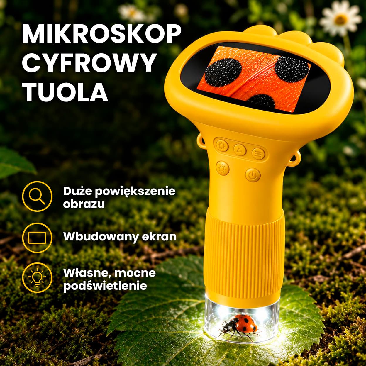 Tuola - cyfrowy mikroskop edukacyjny