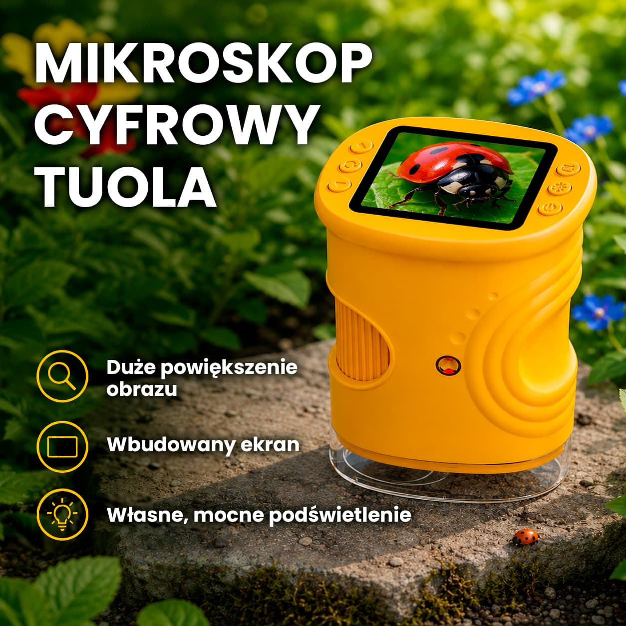 Tuola - cyfrowy mikroskop edukacyjny